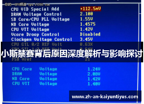 小斯禁赛背后原因深度解析与影响探讨