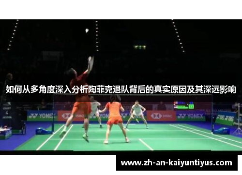 如何从多角度深入分析陶菲克退队背后的真实原因及其深远影响