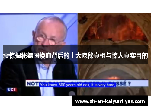 震惊揭秘德国换血背后的十大隐秘真相与惊人真实目的